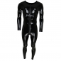 Preview: Latex Catsuit Basic Herren schwarz